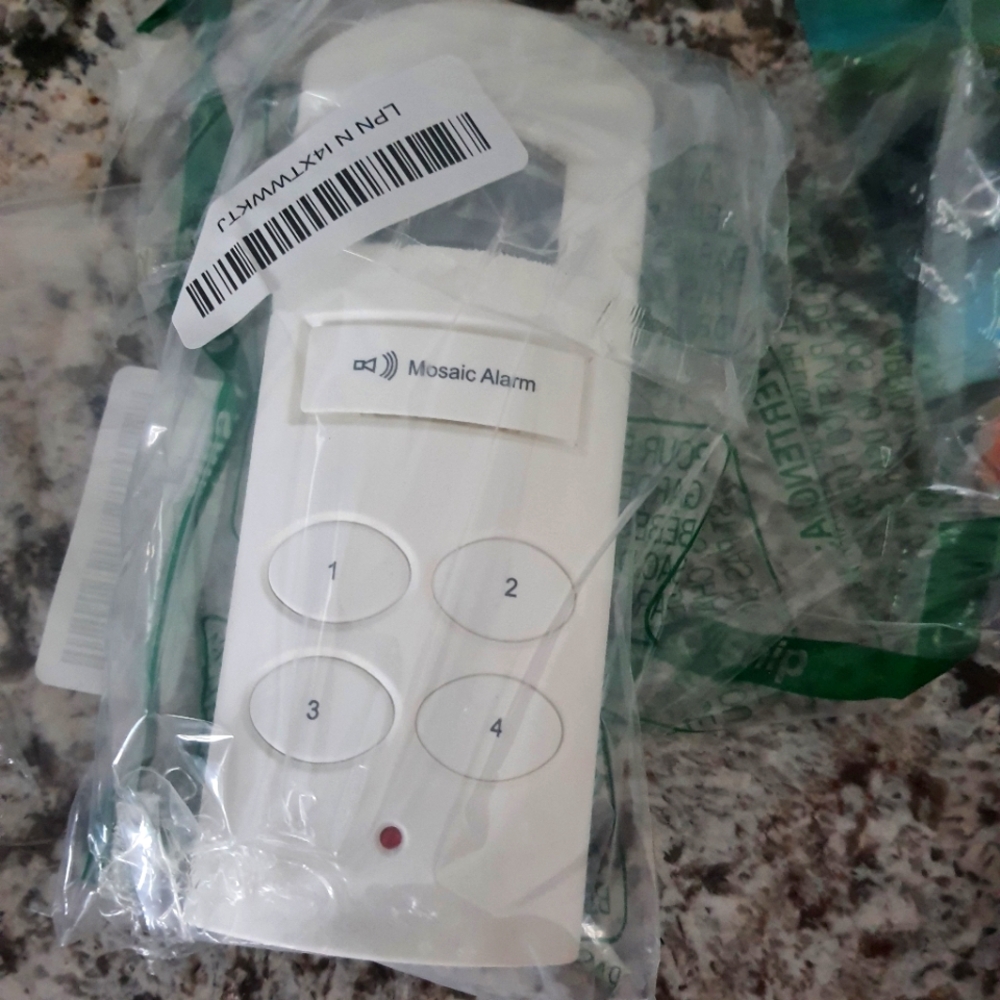 White Motion Sensor Alarm - Picture 3 of 6